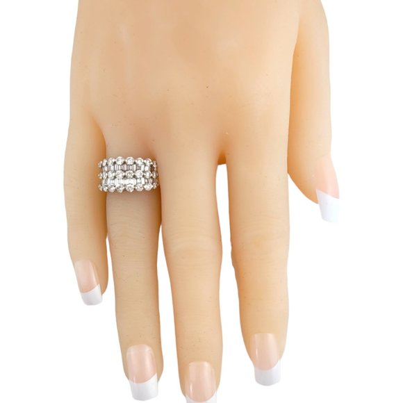 Vintage 18 Karat Yellow Gold Diamond Ring Size 5.25 #13926 - Picture 6 of 15